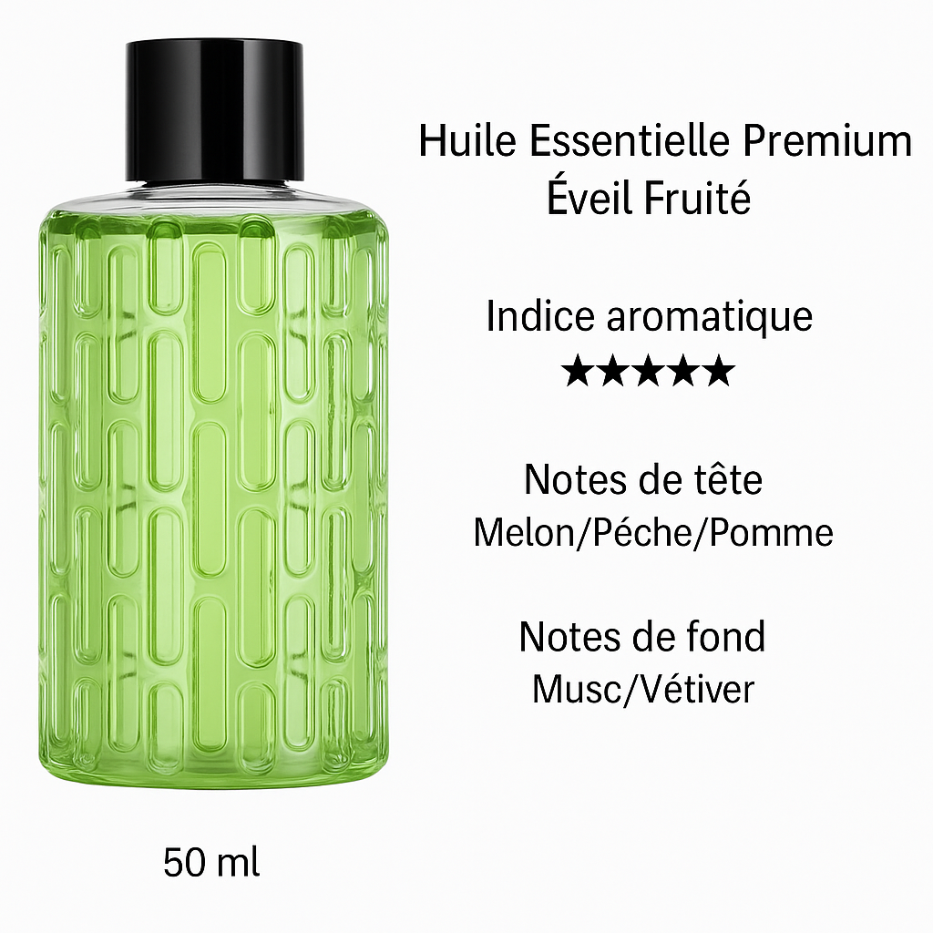 Diffuseur d’Arômes Huiles Essentielles – Purificateur d’Air, Anti-Odeurs & Lumière d’Ambiance